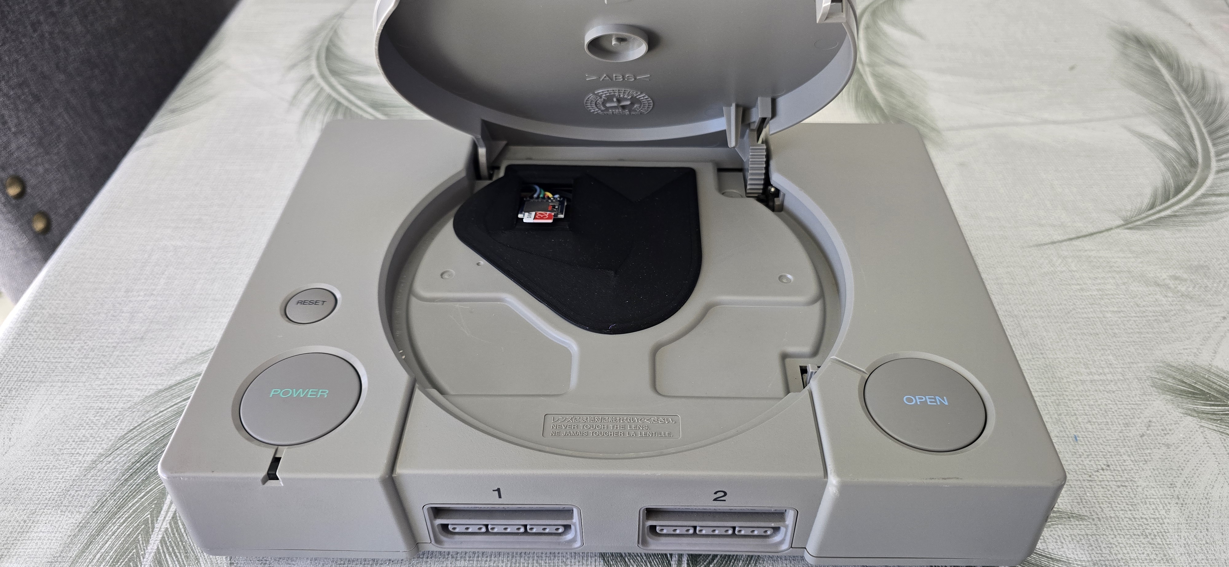 Picostation SD Mount for SCPH-100X 3D model
