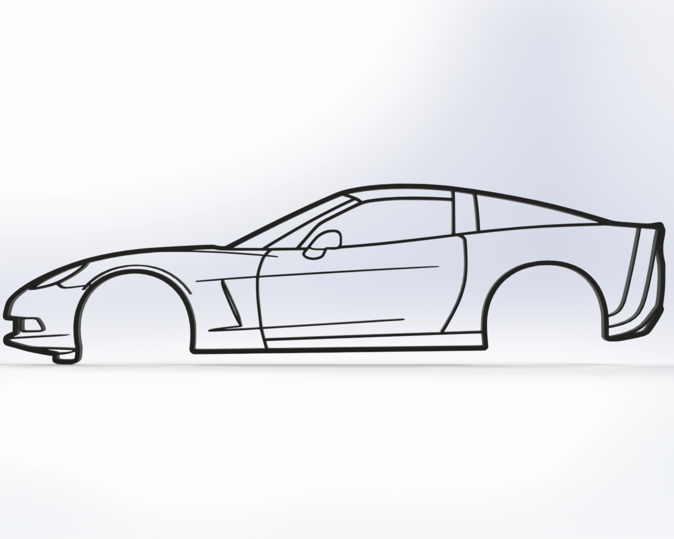 Chevrolet C6 Corvette Wall Art
