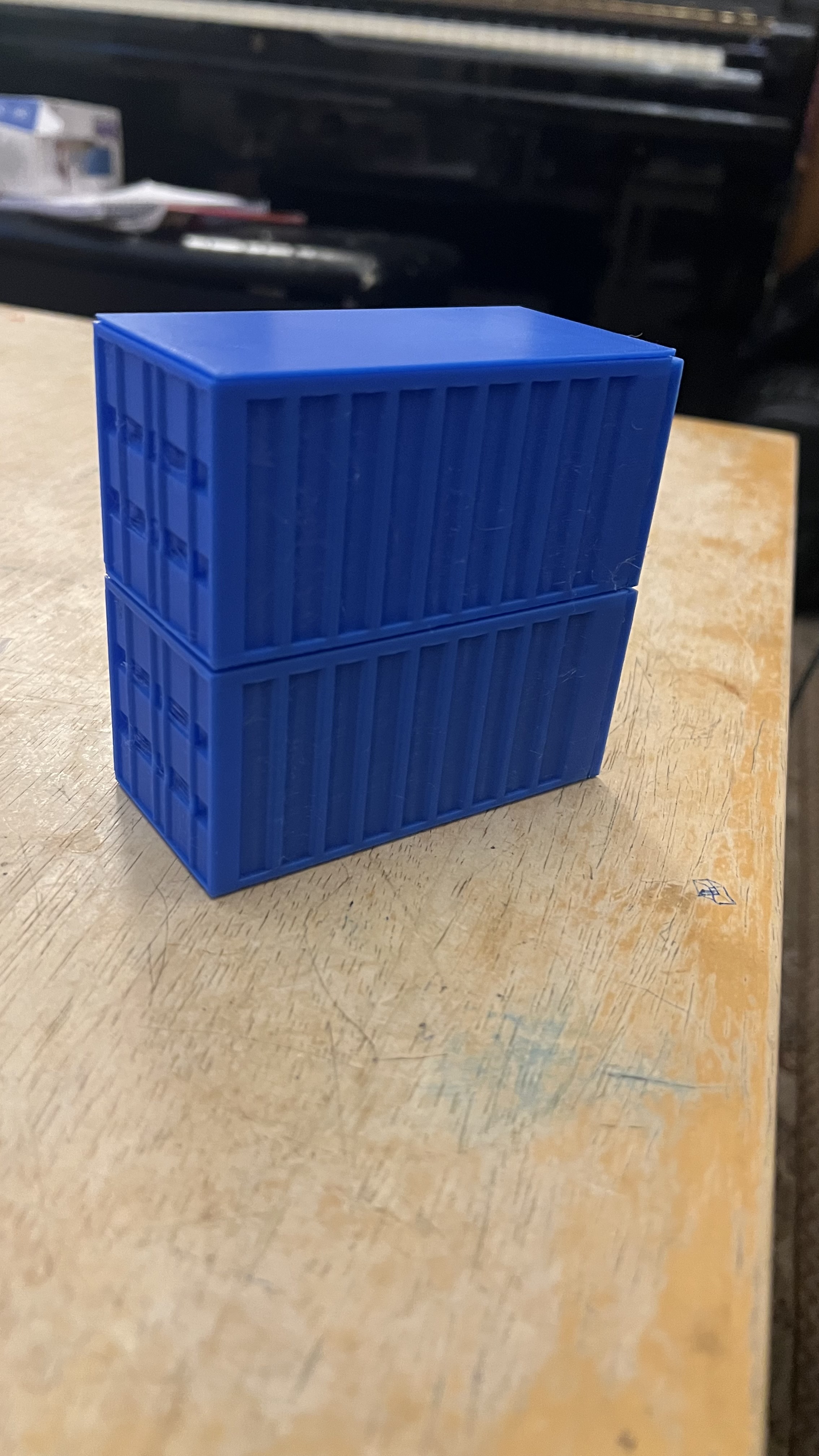 shipping container shaped storage boxes — thumbnail 3