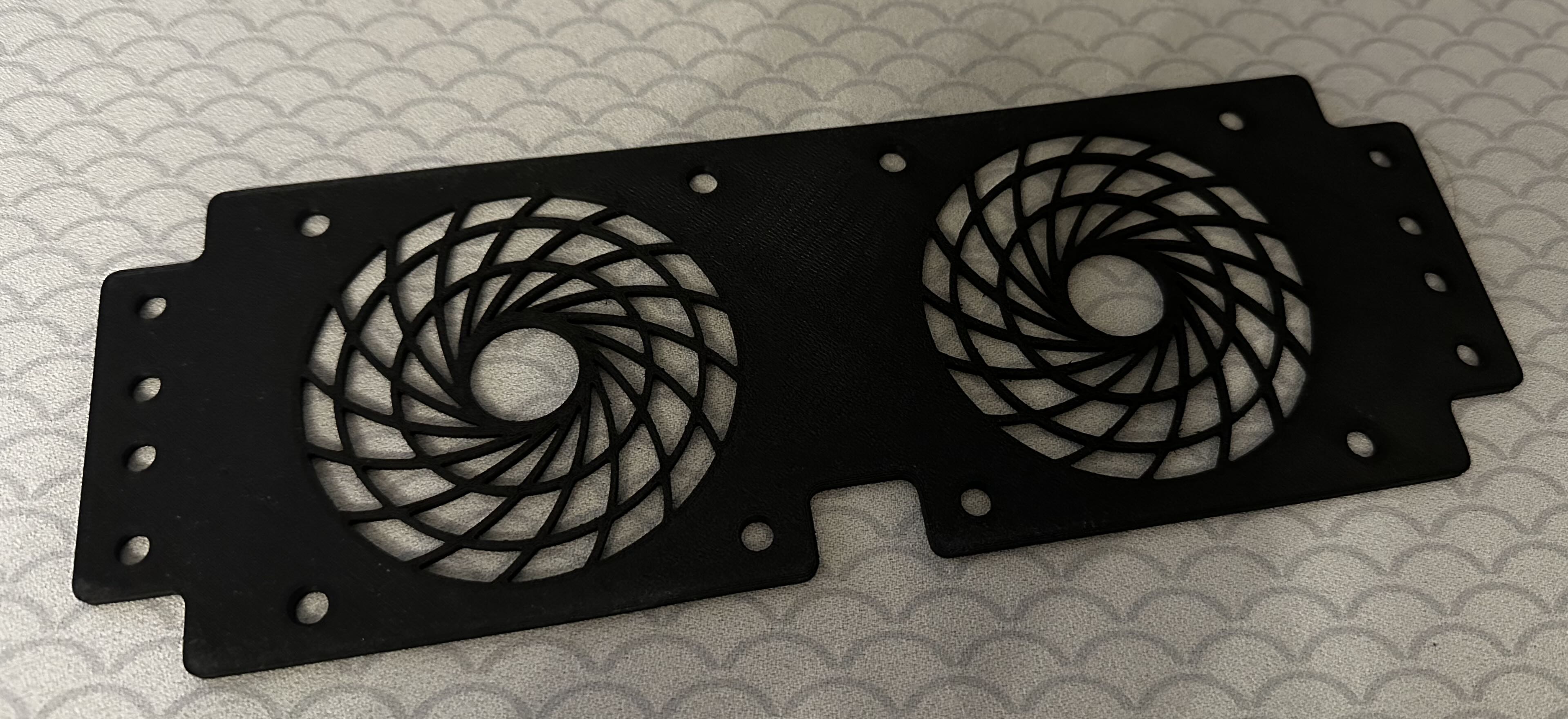 10 Inch Rack High-efficiency Noctua Fan holder