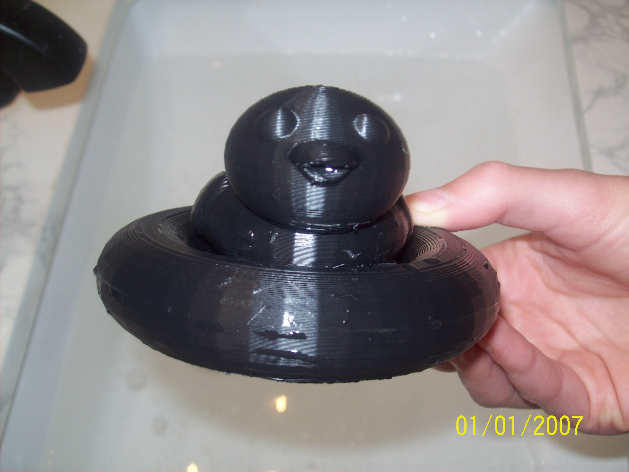 3d Printed Floatable Duck With Tube