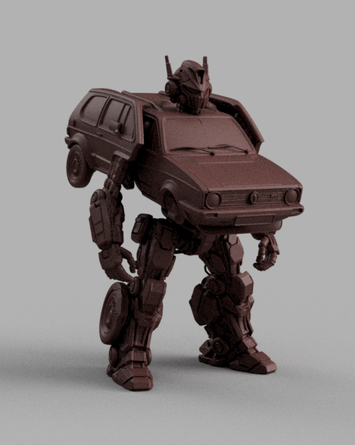 VW Golf Transformer