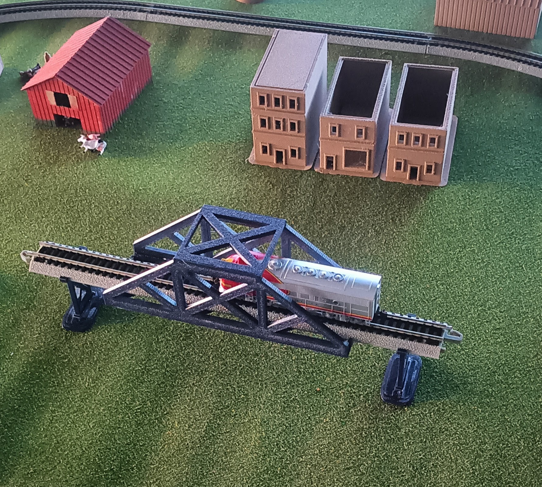 N Scale Truss Bridge