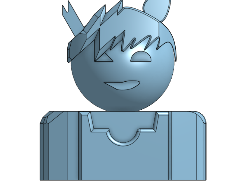 Bobblehead, but Frog Dude
