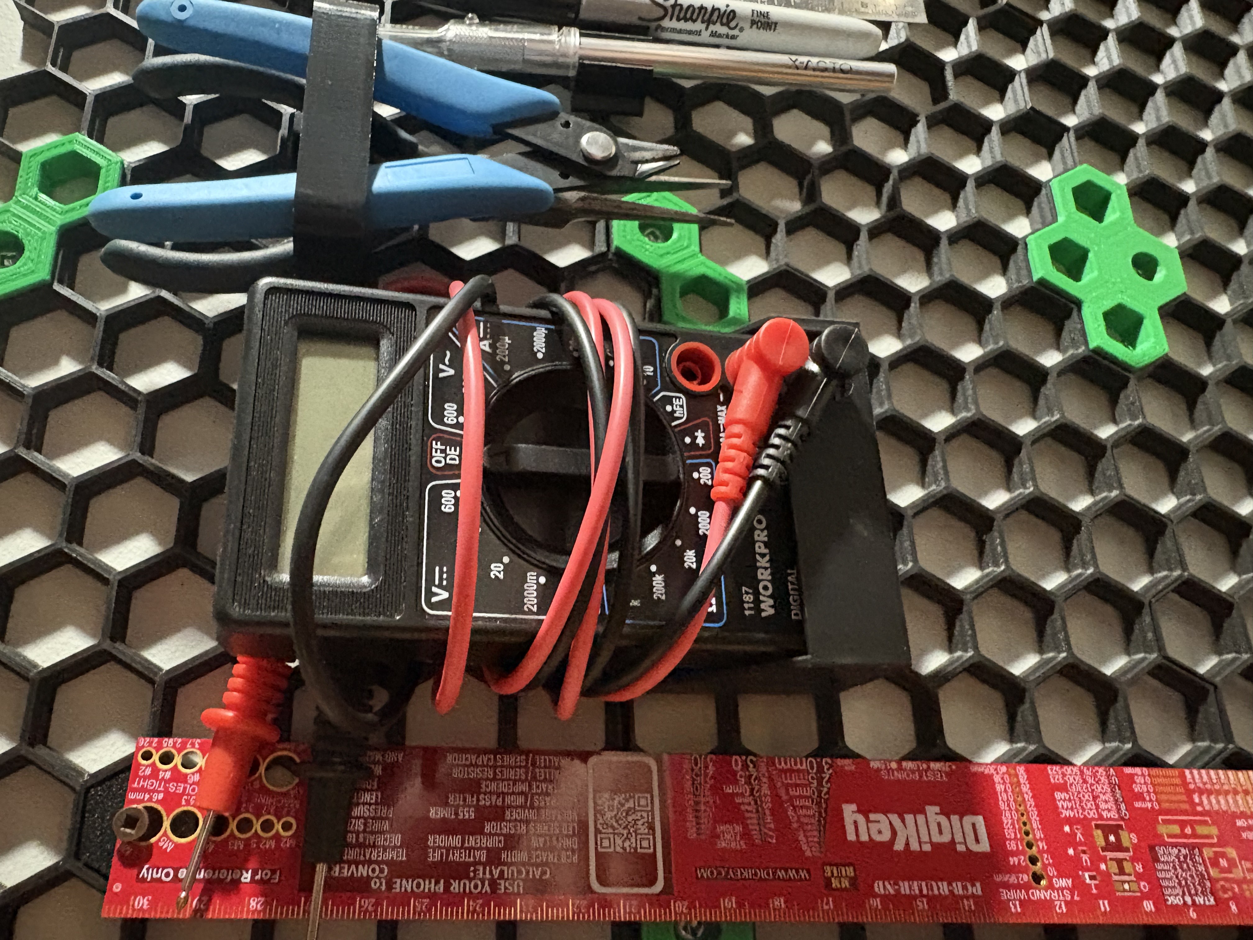 HSW multimeter mount (and separate cable mount)