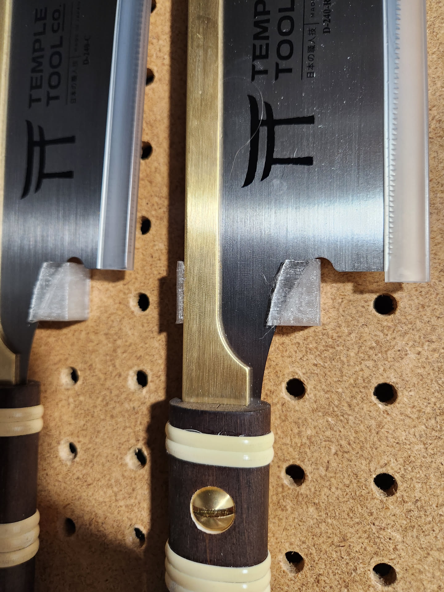 Temple Tool co. Dozuki 240mm Pegboard Mount