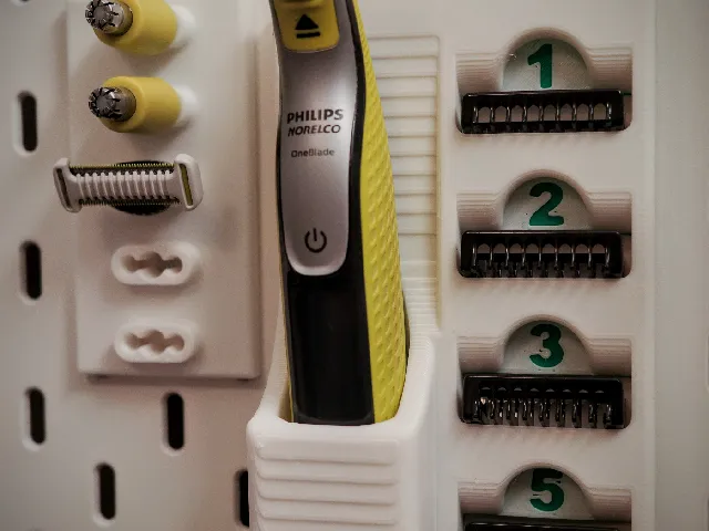 Philips OneBlade Skadis Peg Board Organizer