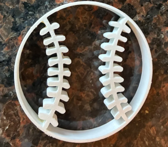 baseball cookie cutter