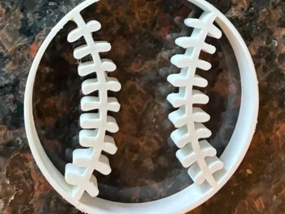 baseball cookie cutter