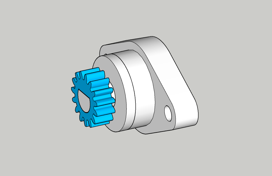 Rotary Damper v1.0 for Mark Ayton's Speedbrake and Flaps mechanism for A320