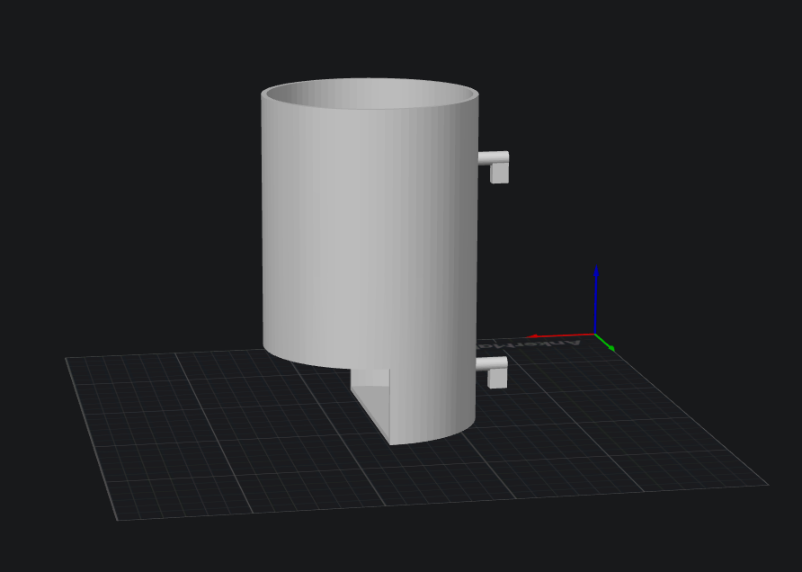 Snus Nicotine Can Holder - Skadis 3D model