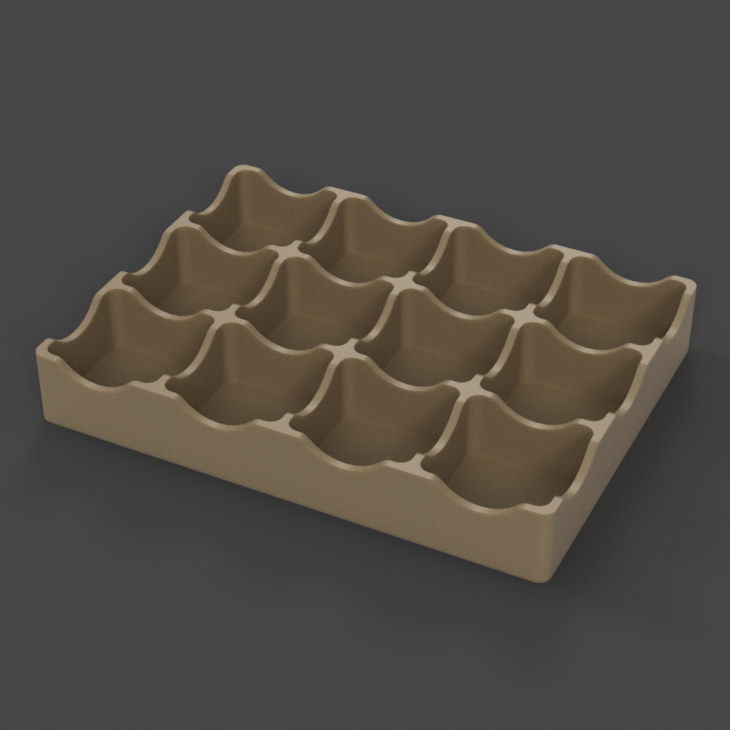 Tray for bulk salt and pepper shakers