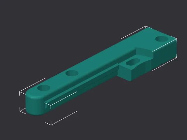 E34M1 cable anchor for HGX LITE Extruder