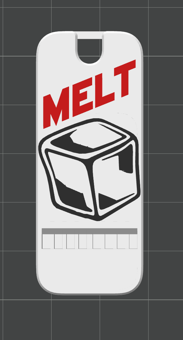 Safety whistle - Melt Ice