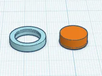 Alignment inserts for Snapmaker U1 factory cover