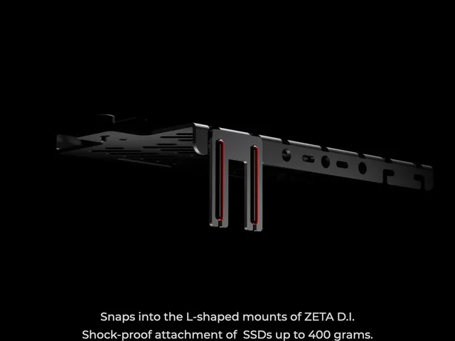 Pi SSD Holder for SCHLEPP ZETA D.I. Digi Plate