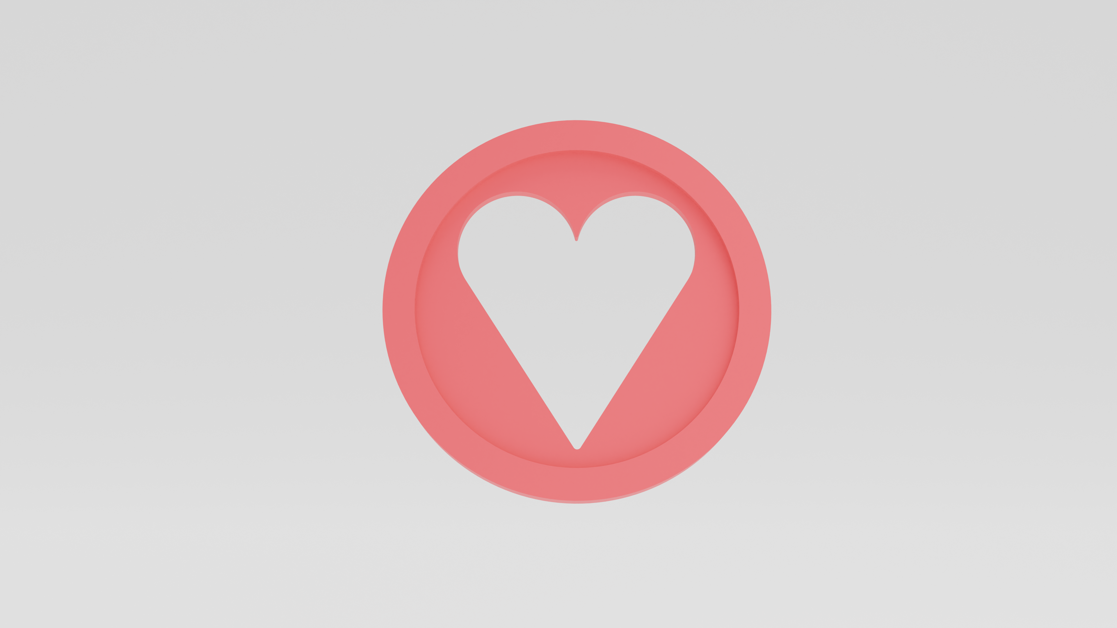 Heart Shoppingcart Coin / Trolley Coin