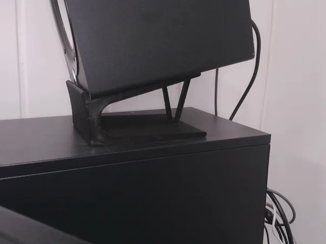 Wavetable Desktop Speaker Stand - Downward Facing with Support