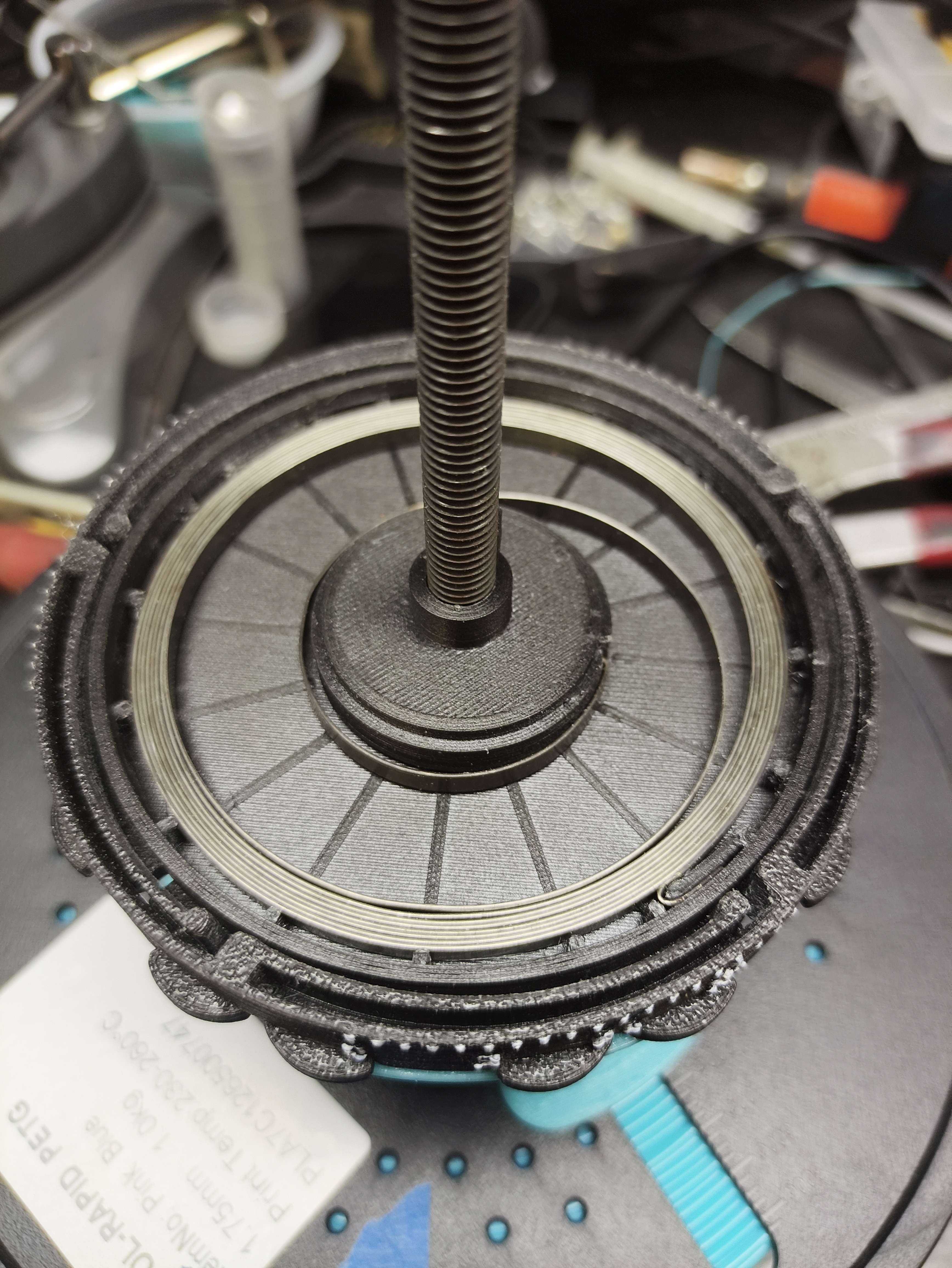 SV06 / SV06 Plus Spool rewinder and Mount , printed or metal coil spring — thumbnail 2