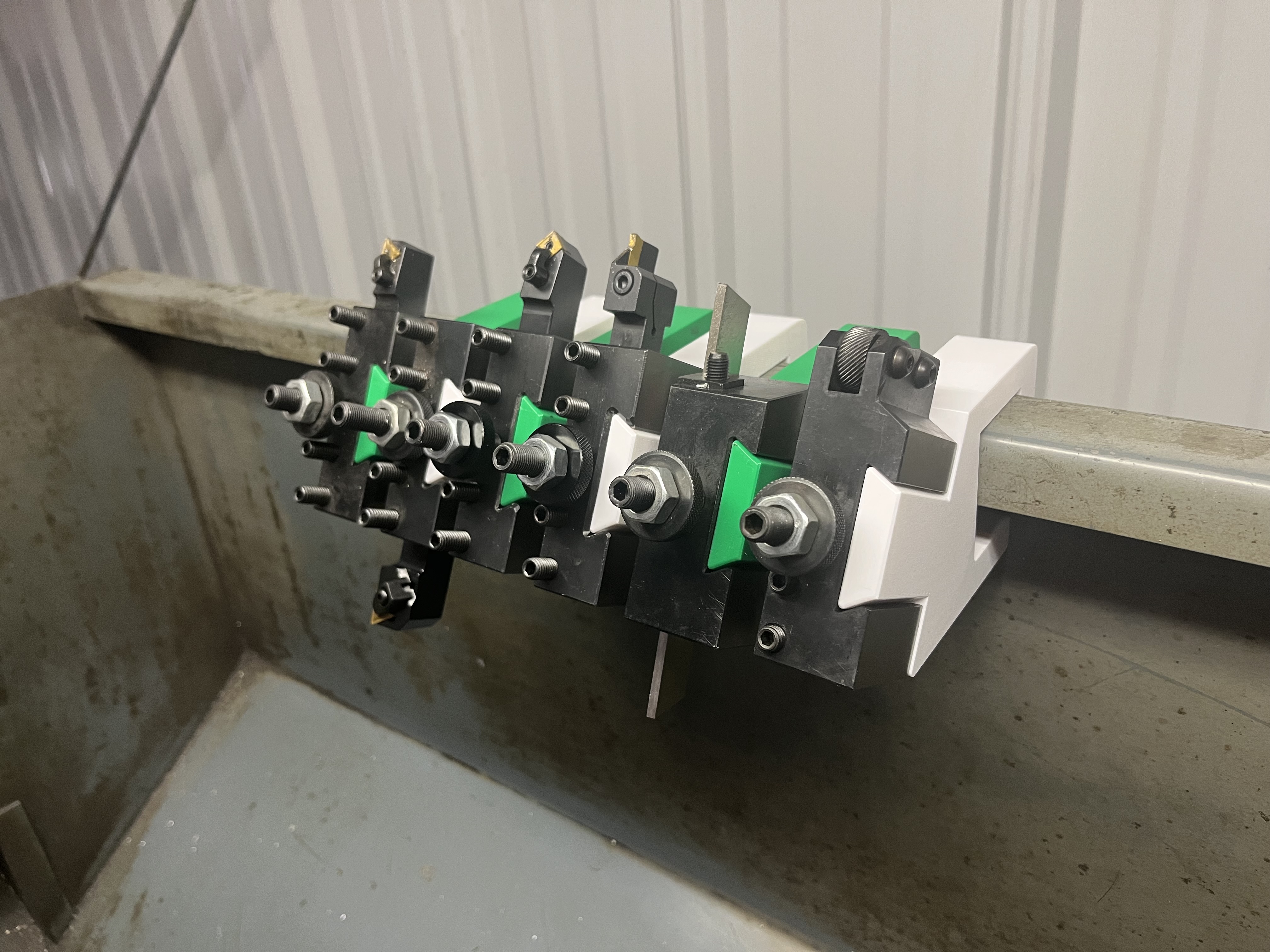 LeBlond Lathe BXA Quick Change Tool Block Storage Mount