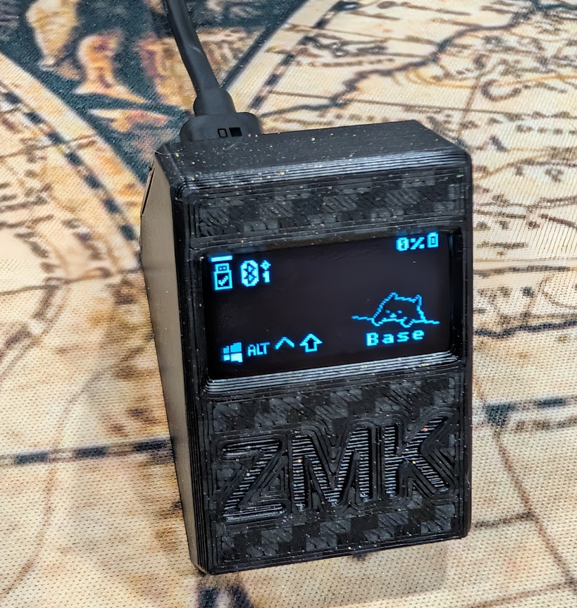 ZMK Dongle for 128X64 I2C OLED Display SSD1306 12864