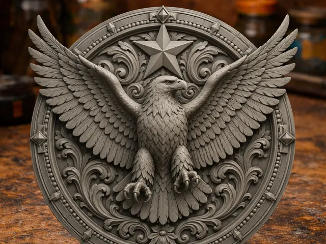 American Bald Eagle Wall Medallion