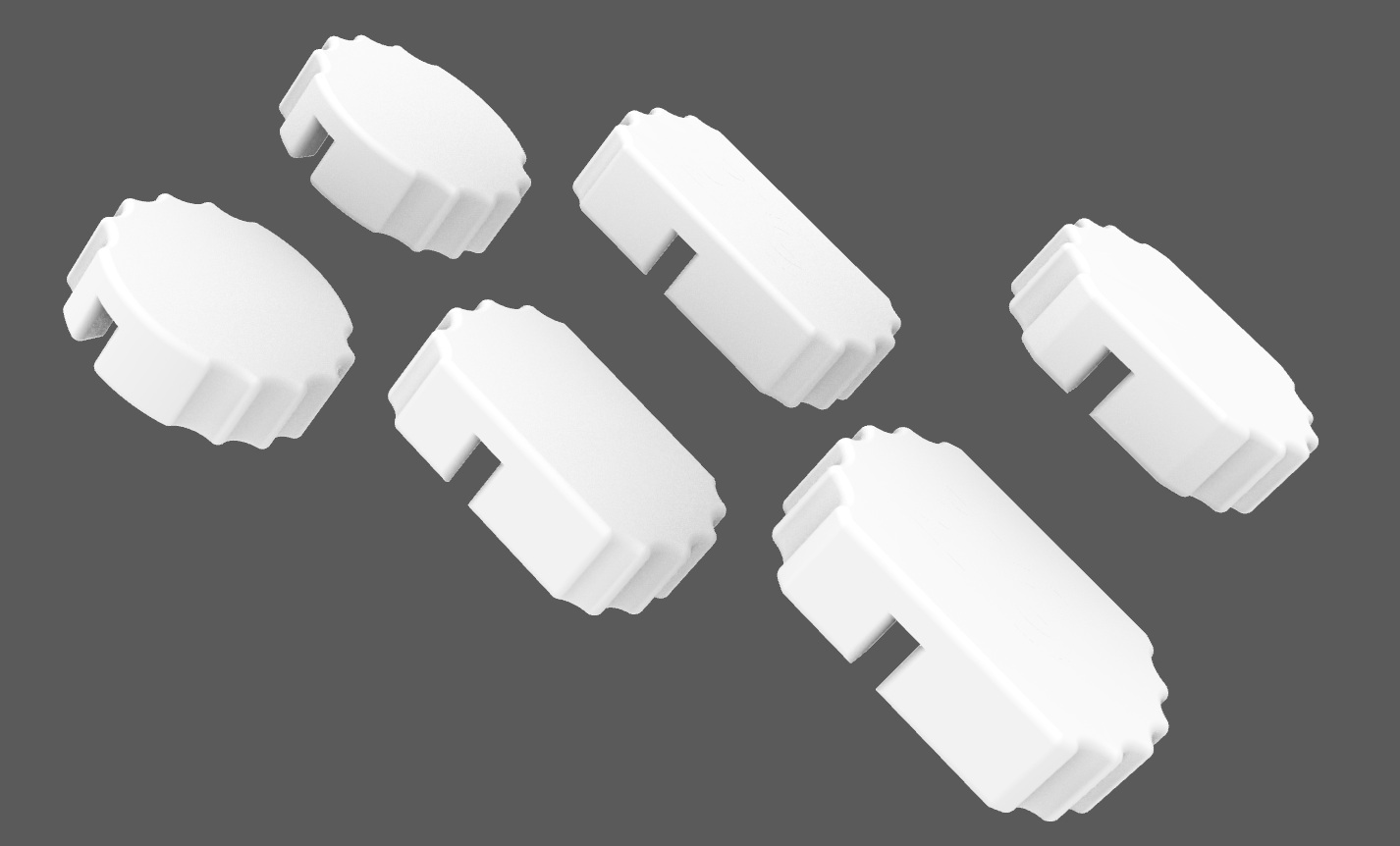 Beyblade X Hasbro Starter Launcher Grips (by Dufyfuf)