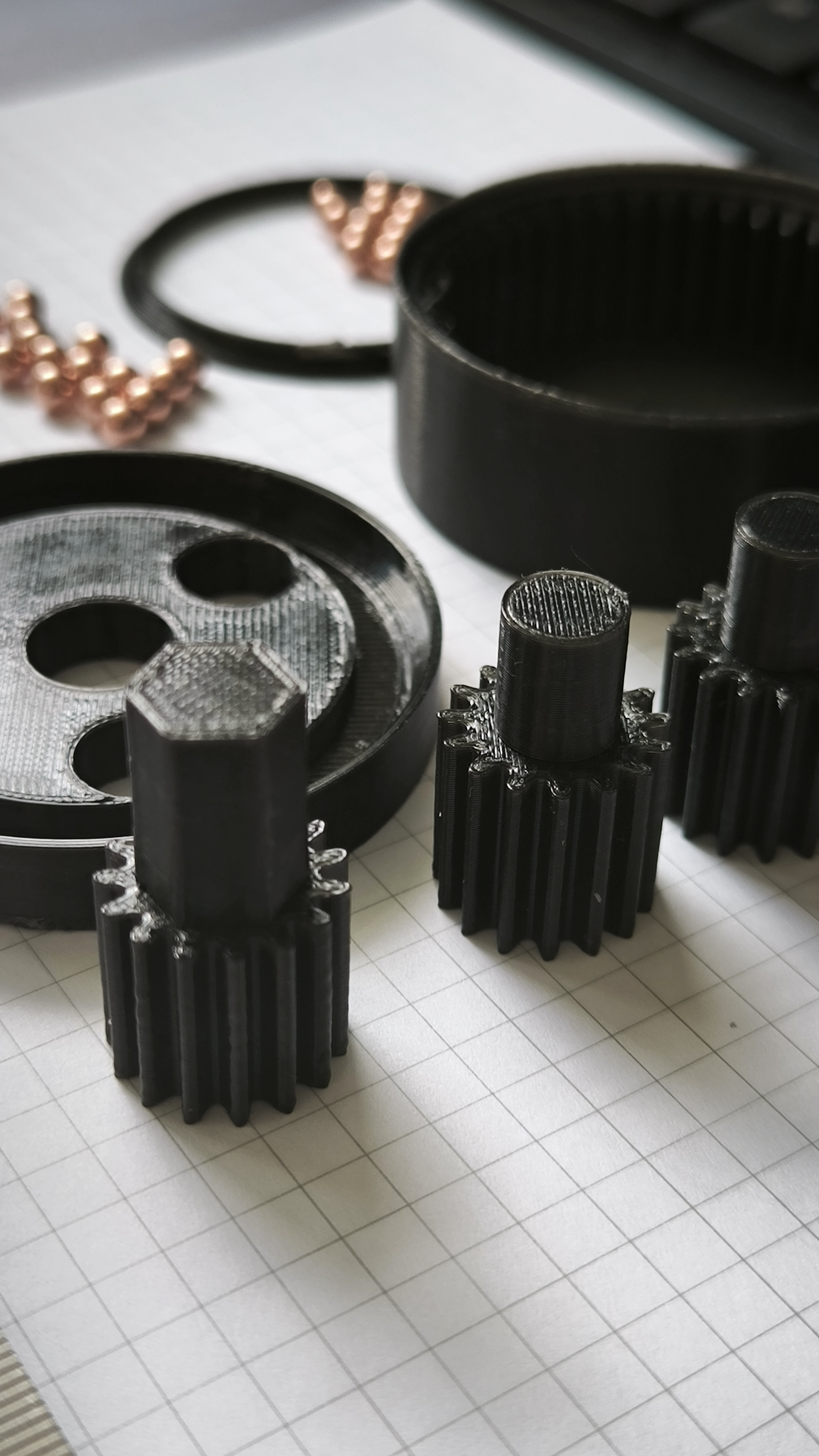 Planetary gear train.