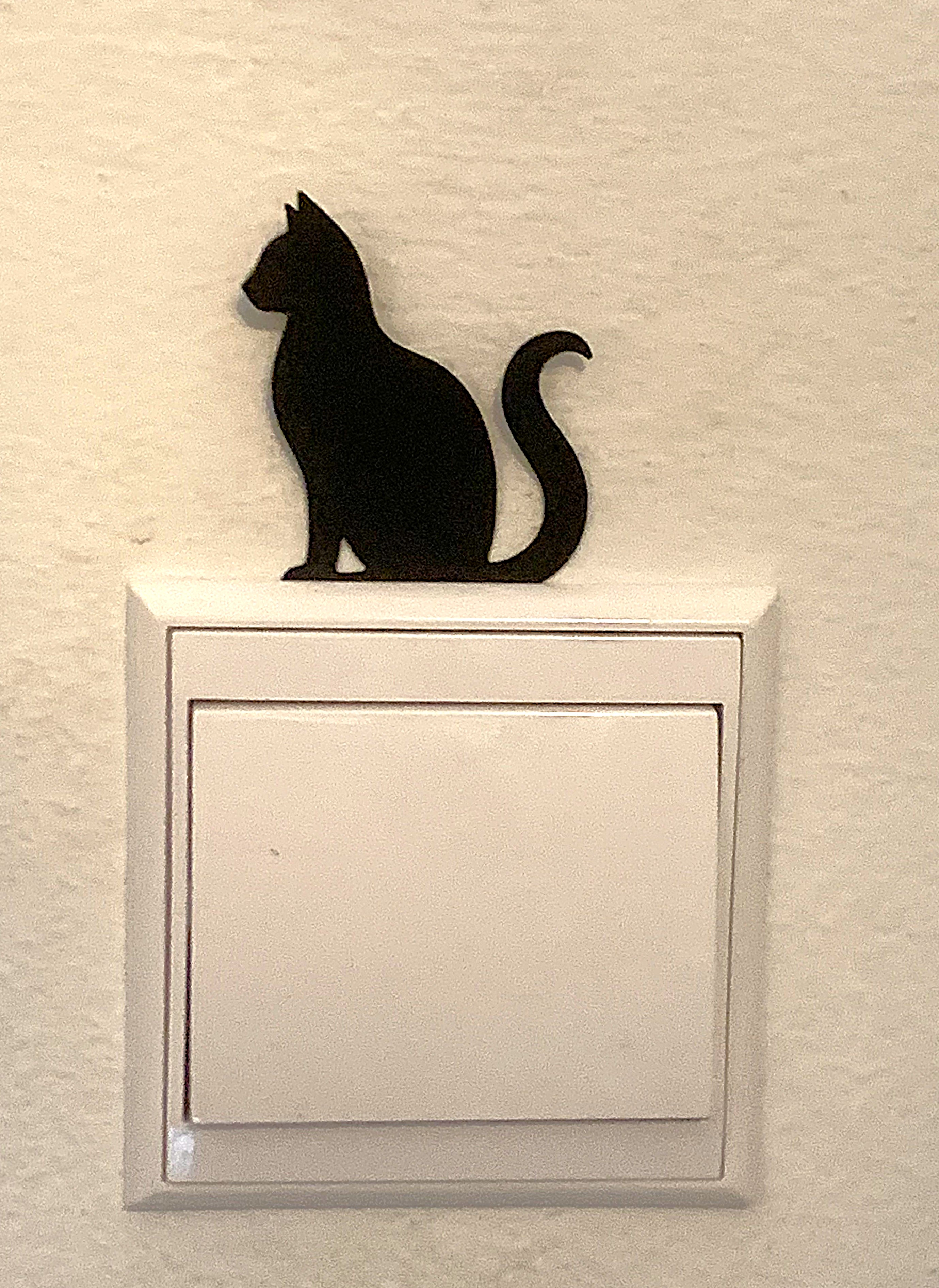 Cat wall decoration