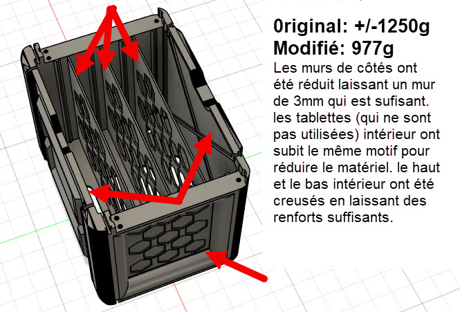 organizer box XL pro for 4 boxes