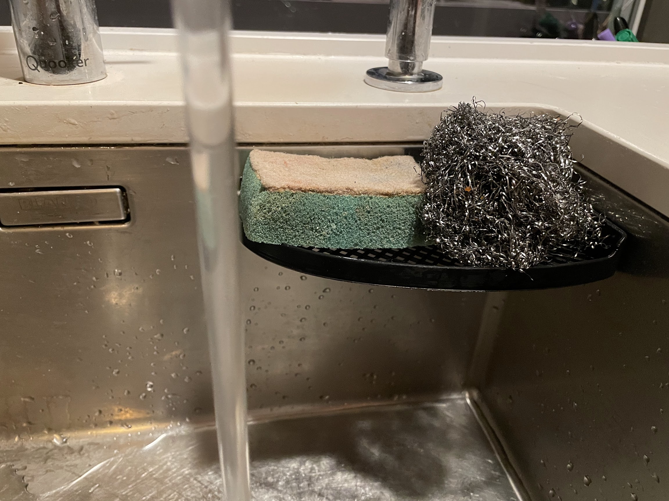 Magnetic Mesh Basket for Kitchen Sink 3D model