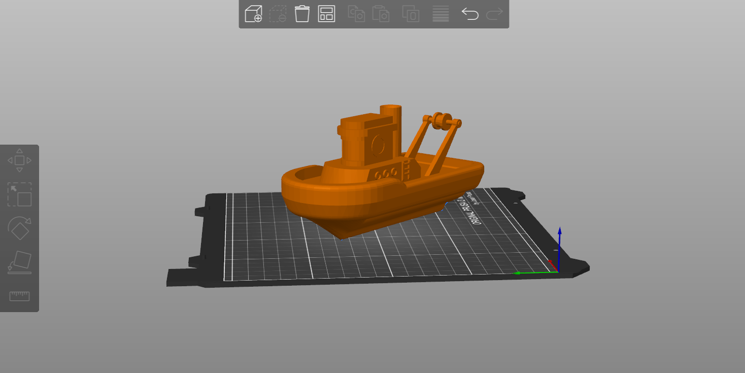 Tug boat with hull