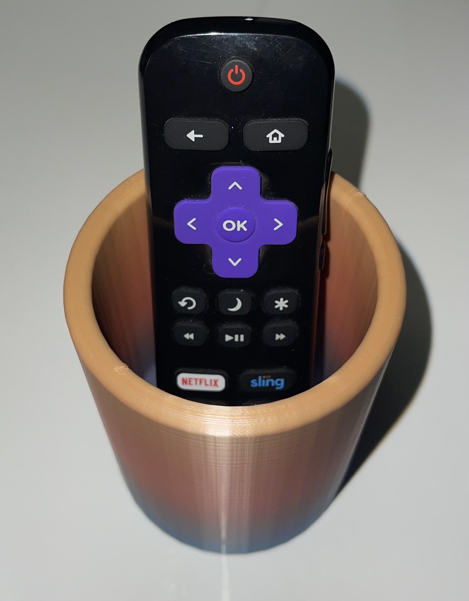 Roku Remote Cup Holder