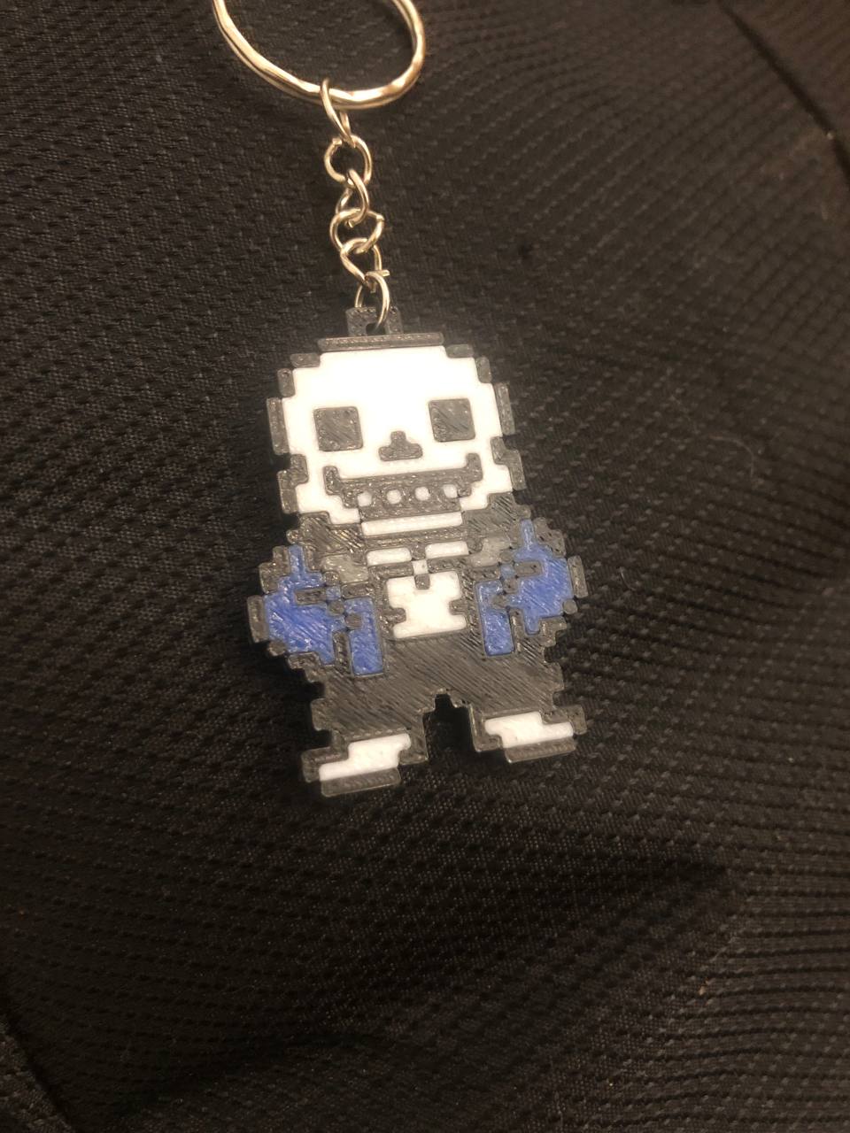 Miniatura 4 do modelo 3D Sans Undertale Keychain
