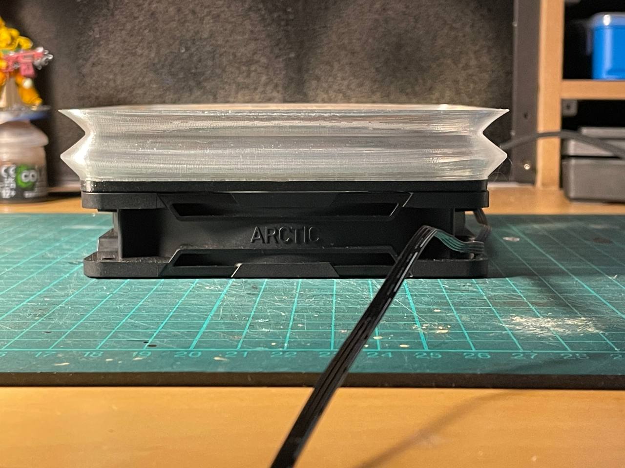 120mm fan duct flexible