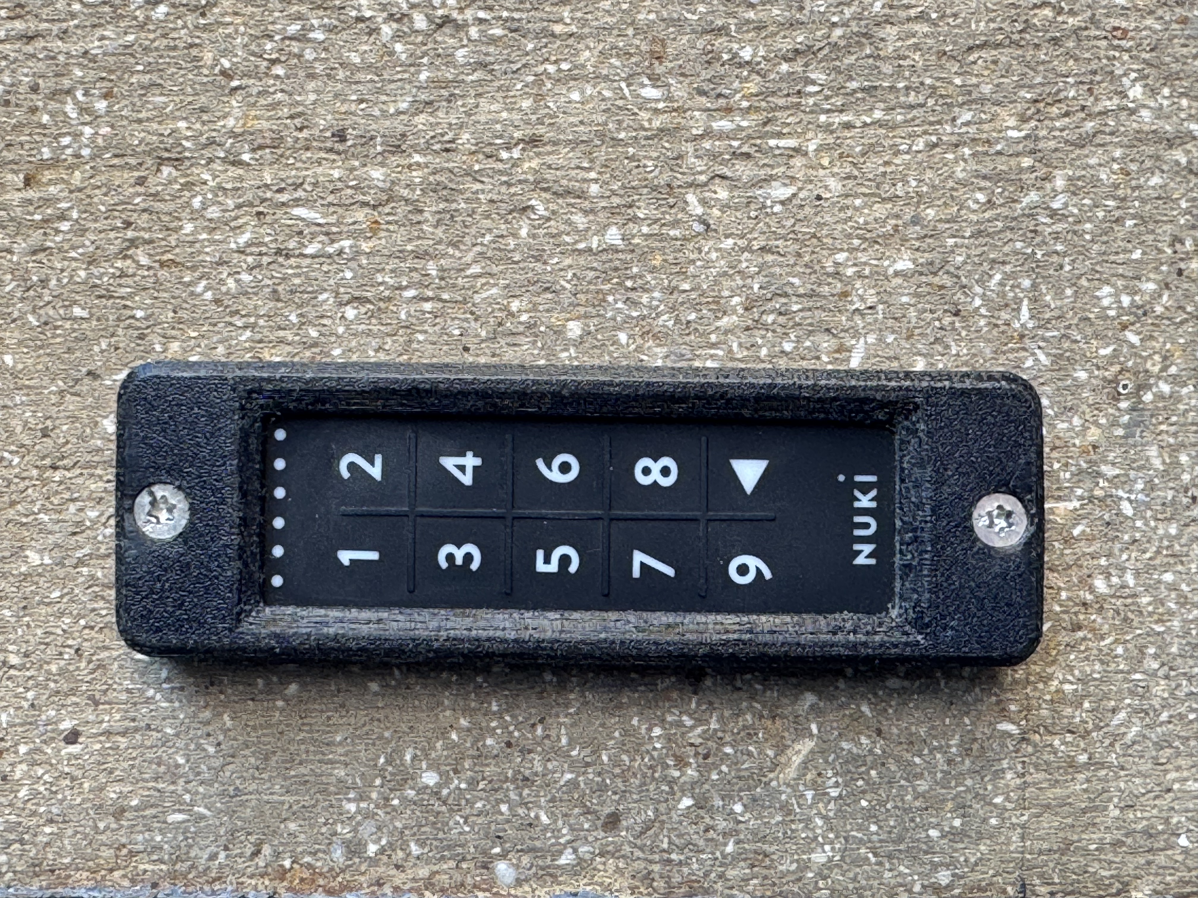 Nuki Keypad V1 Wandhalterung/Rahmen/Diebstahlschutz/Befestigungshilfe