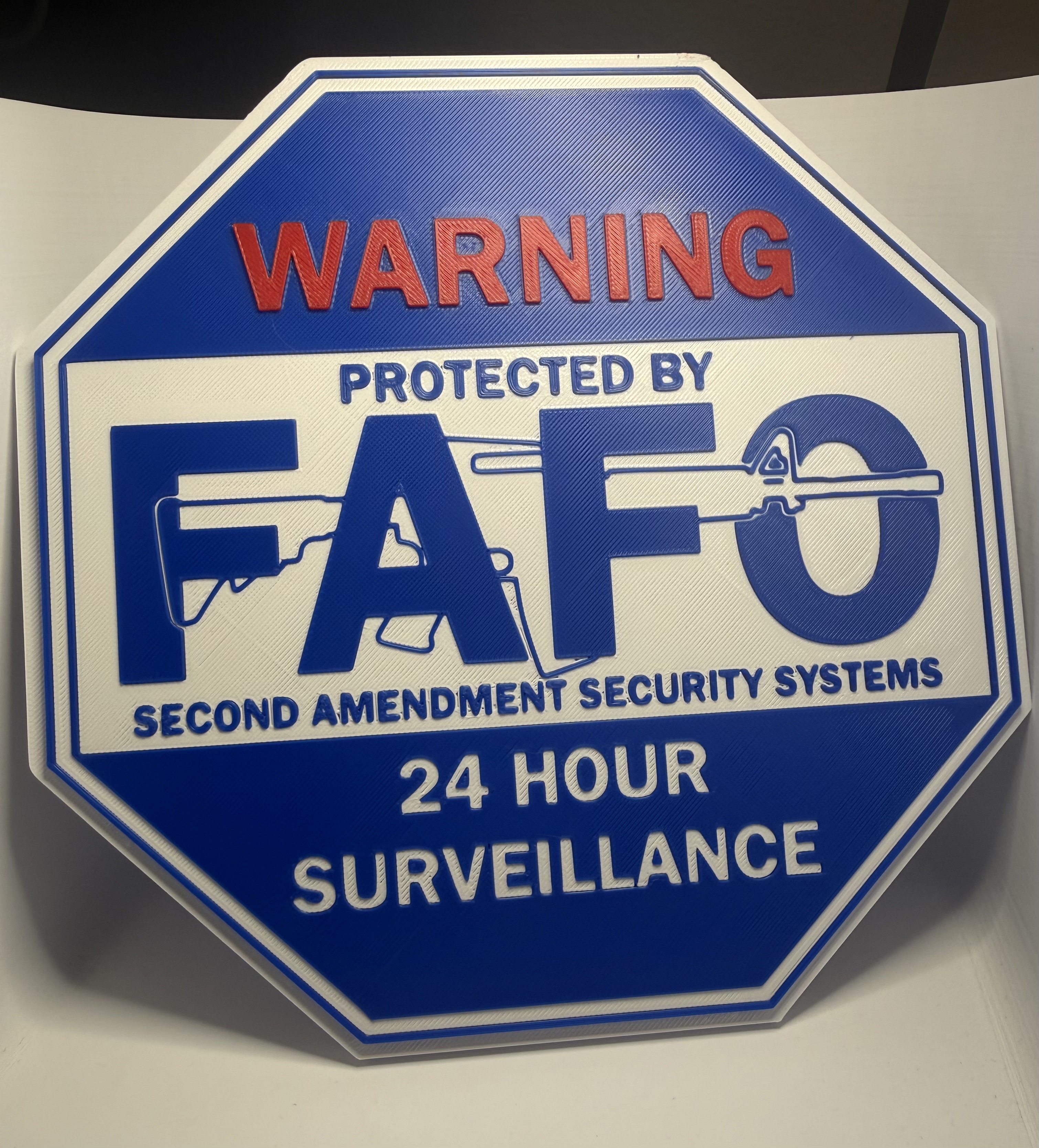 FAFO Sign with or without garden stake