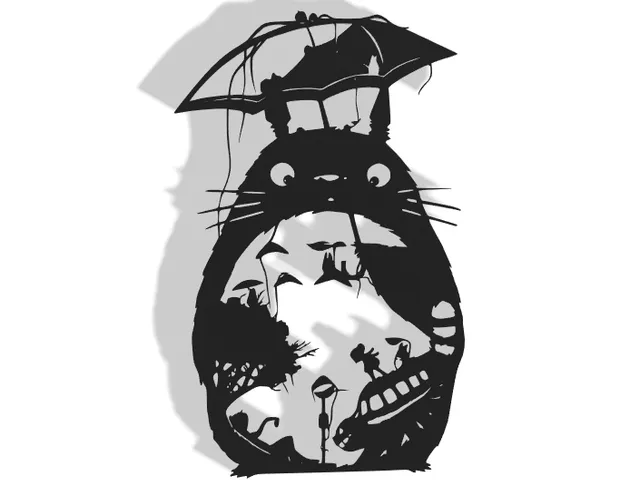 My Neighbor Totoro Ghibli Decor