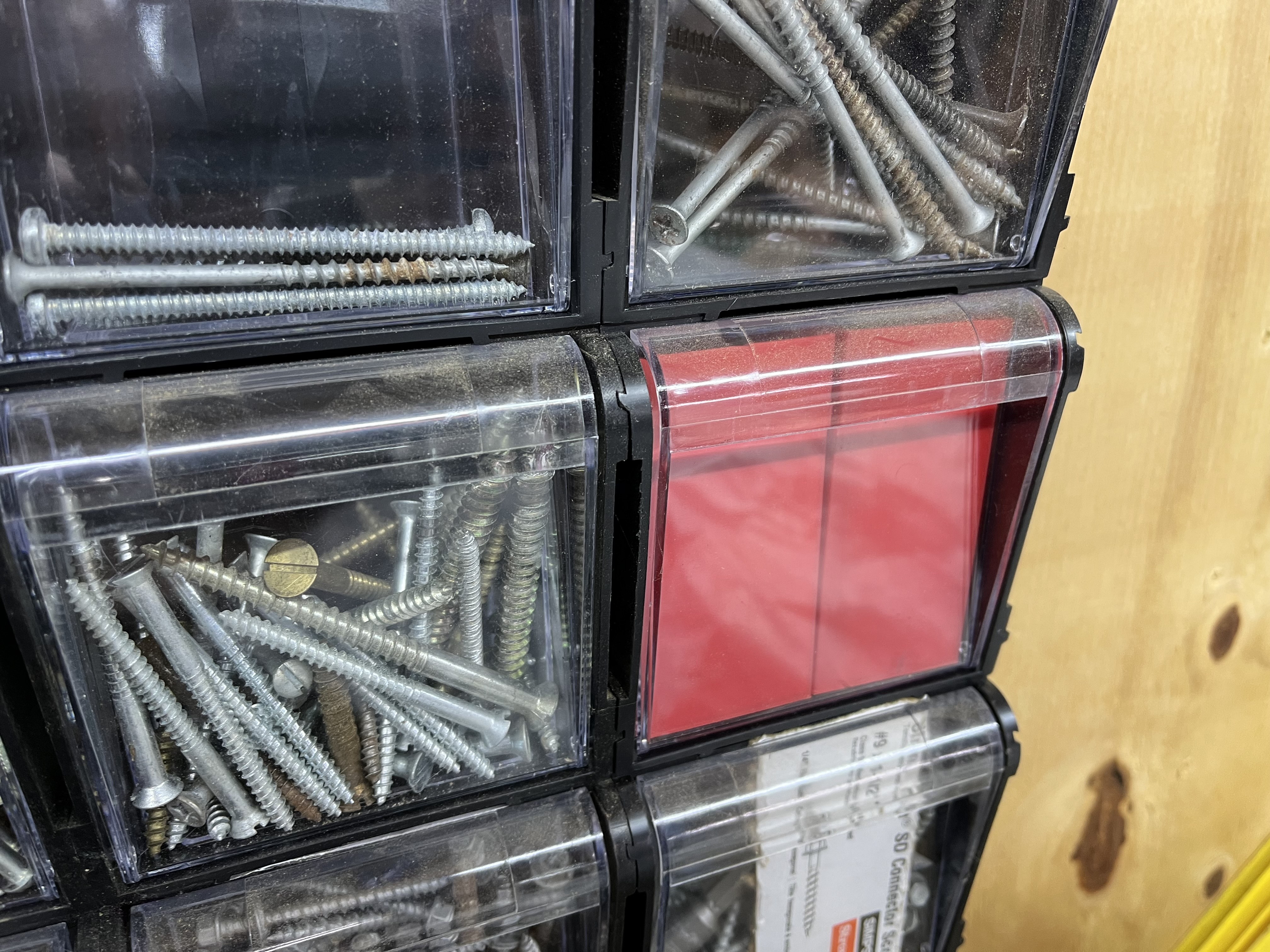 Harbor Freight Stackable Tilt Bin Bin Inserts - Windowed and Windowless — thumbnail 7