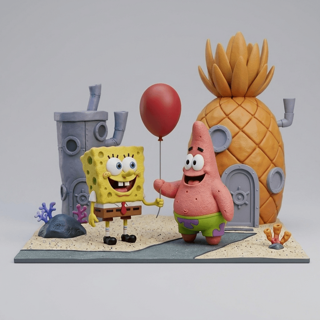 Spongebob Squarepants - Spongebob & Patrick - 1999