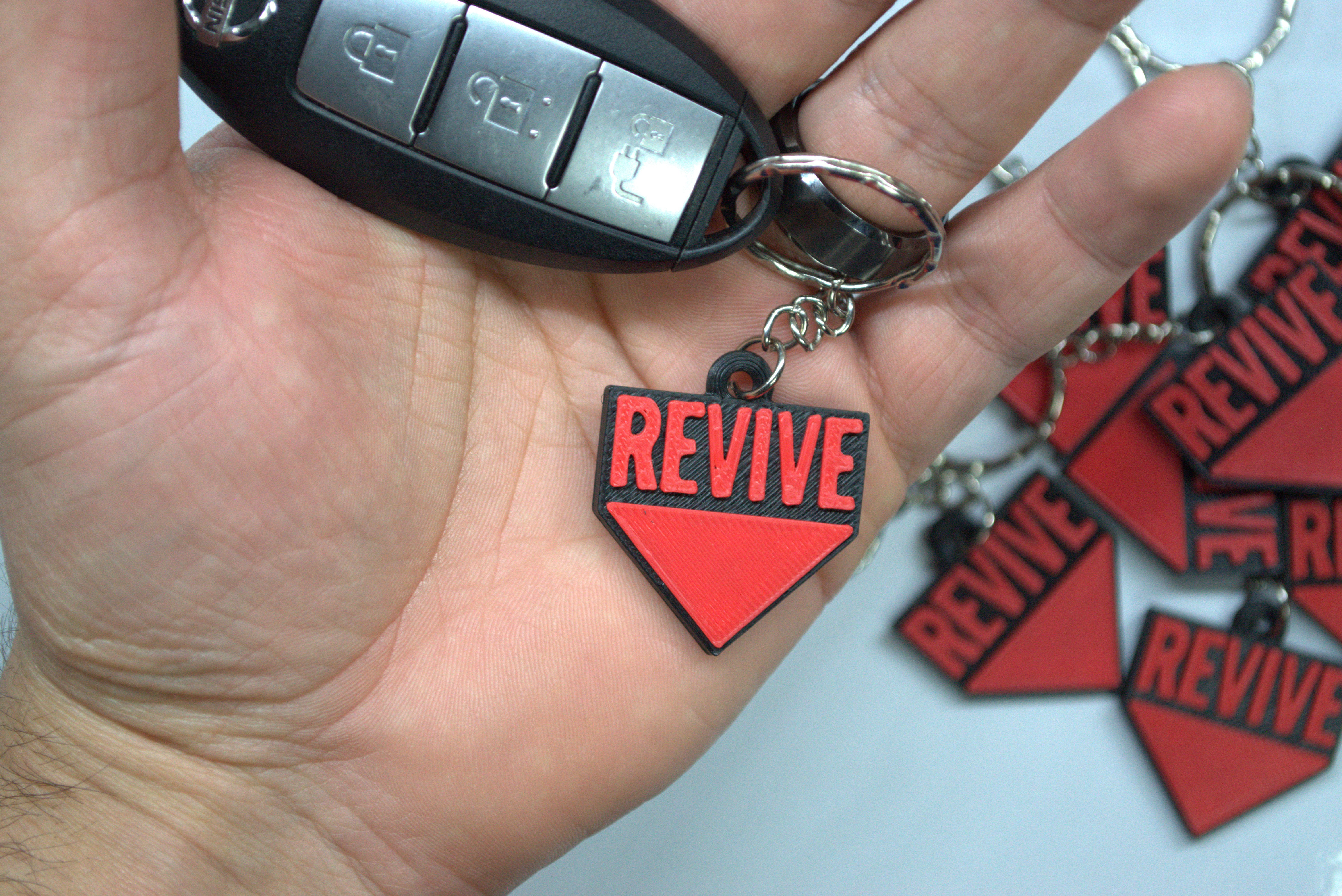 COD Revive Icon Keychain