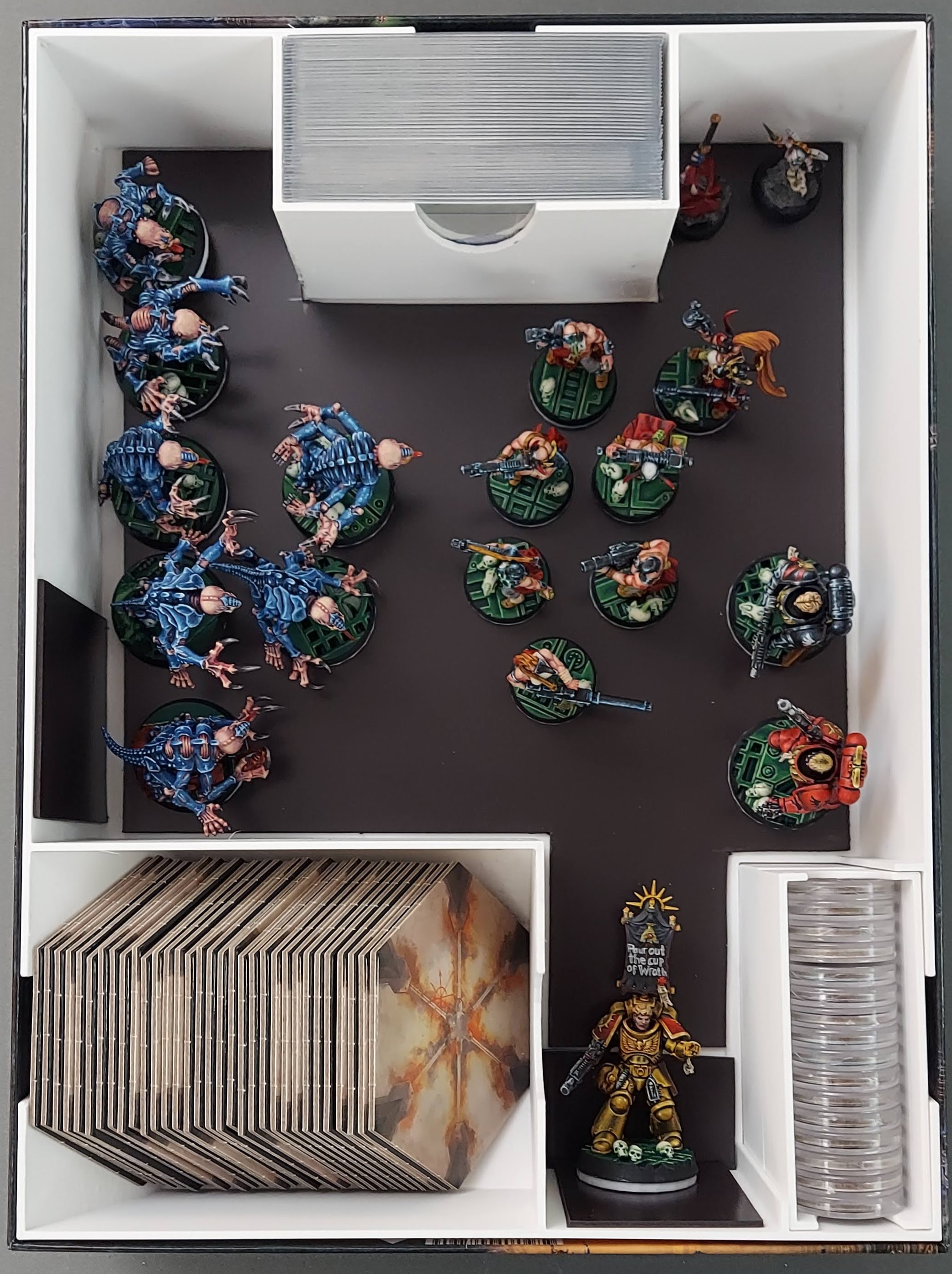 Storage Insert compatible with Space Marine Adventures: Doomsday Countdown