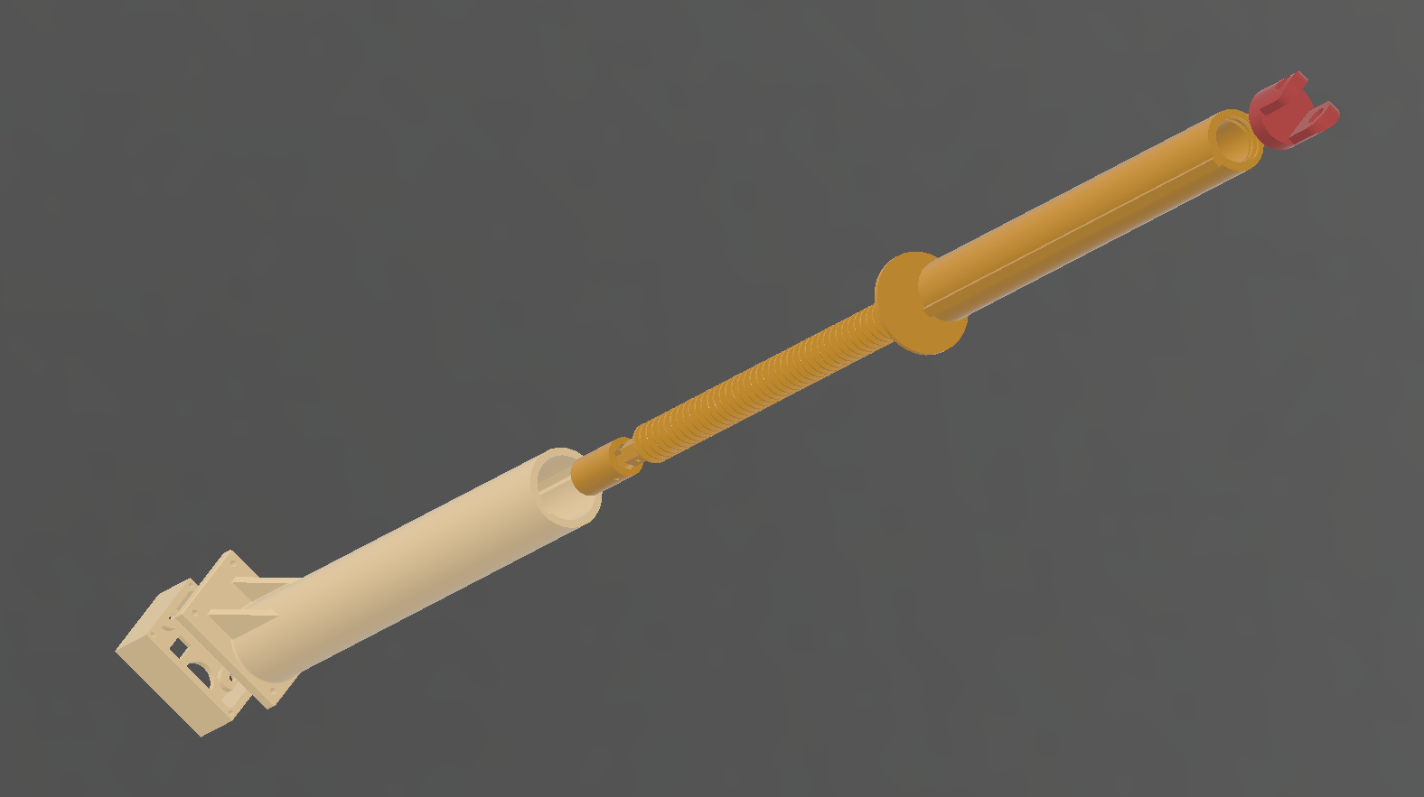 linear actuator all 3d Printed Motor JGY — thumbnail 2