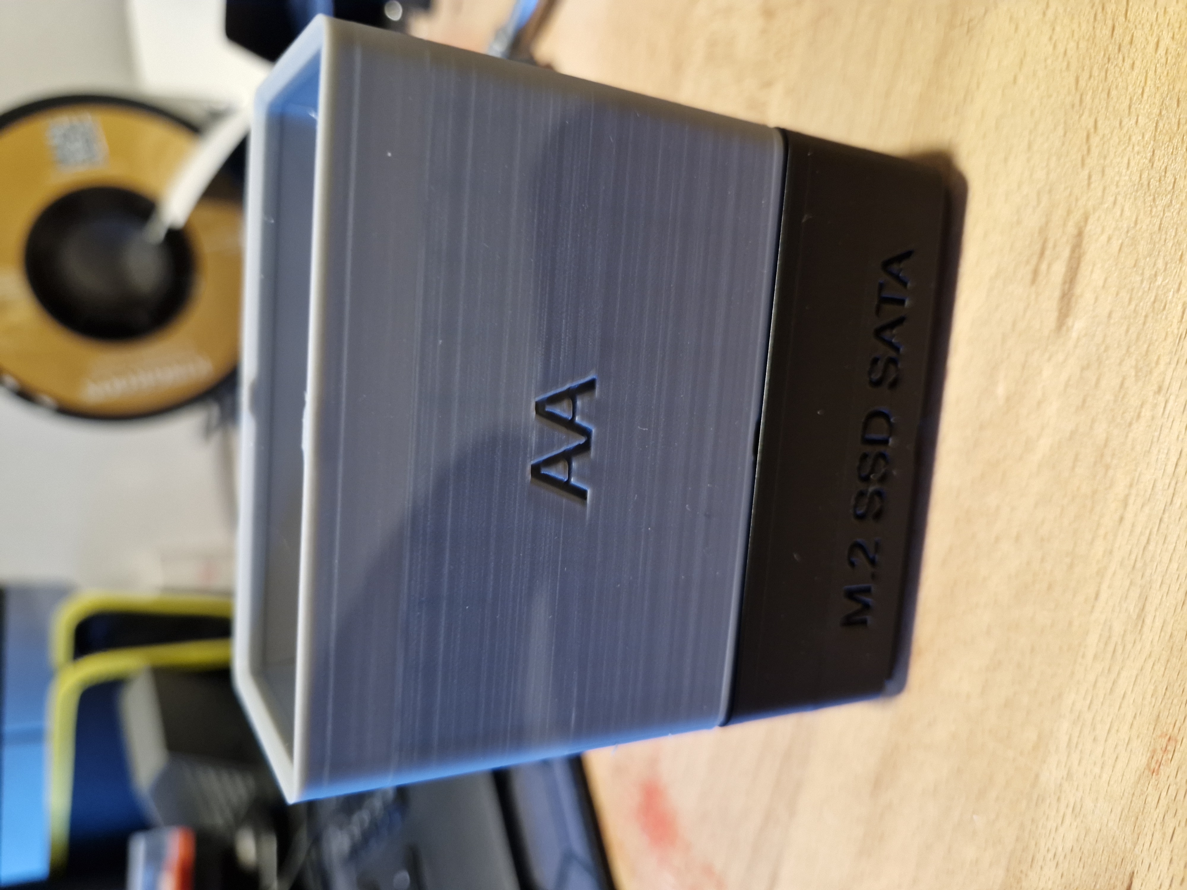 Miniatura 4 do modelo 3D M.2 SSD Stackable gridfinity bin 2*1