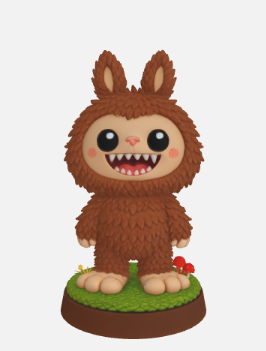Labufoot – Cute Cryptid Collectible Figurine (Paintable & Display Ready)