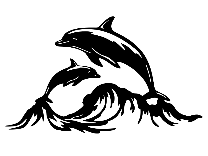 Dolphin Wall Art — thumbnail 2