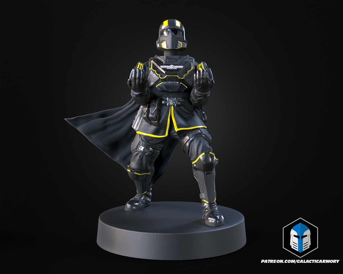 Helldiver Controller Holder - 3D Print Files — miniatura 2