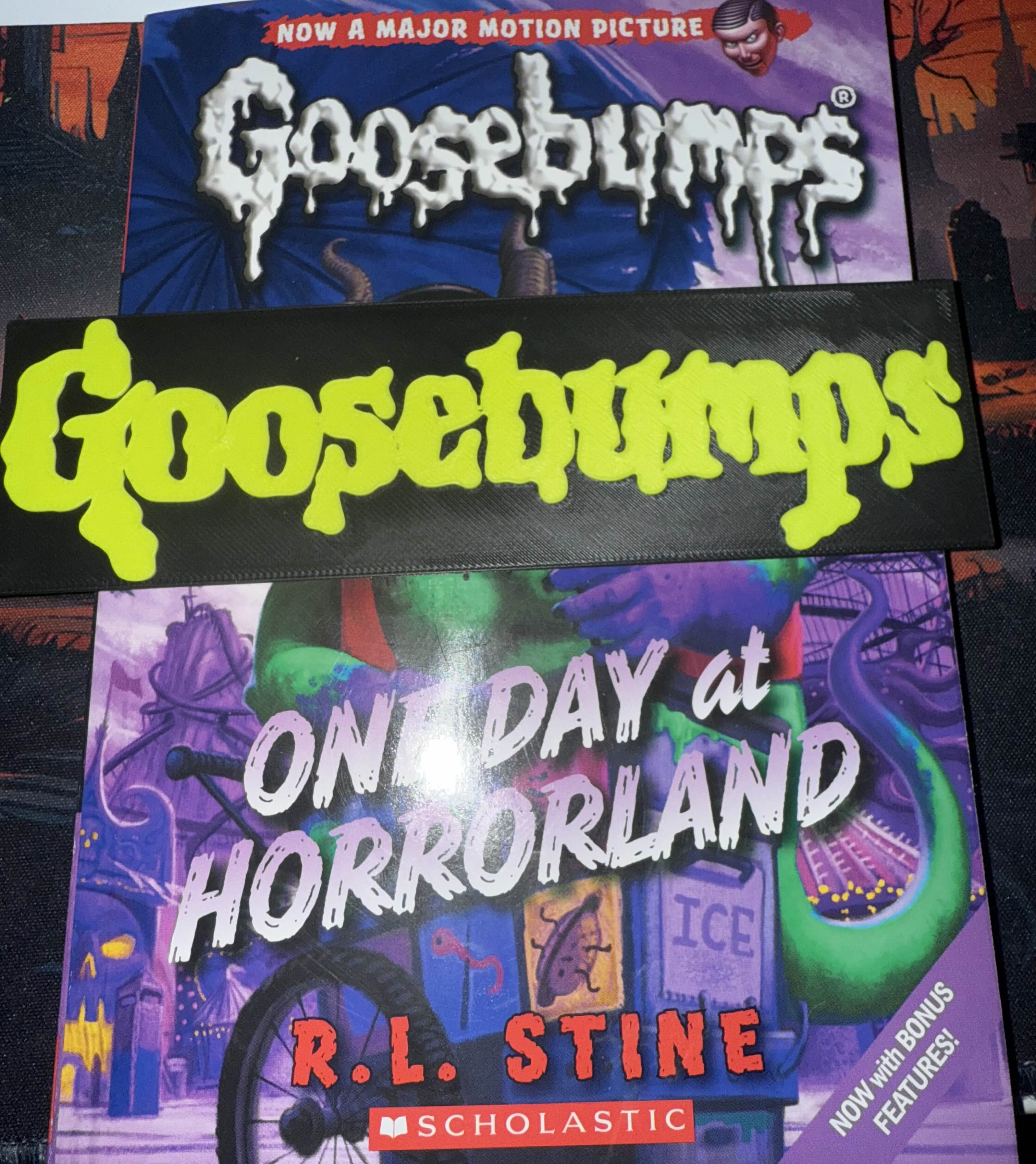 Goosebumps Bookmark