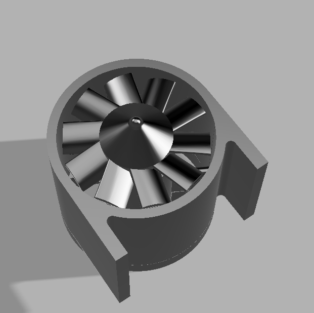 Mini desk fan
