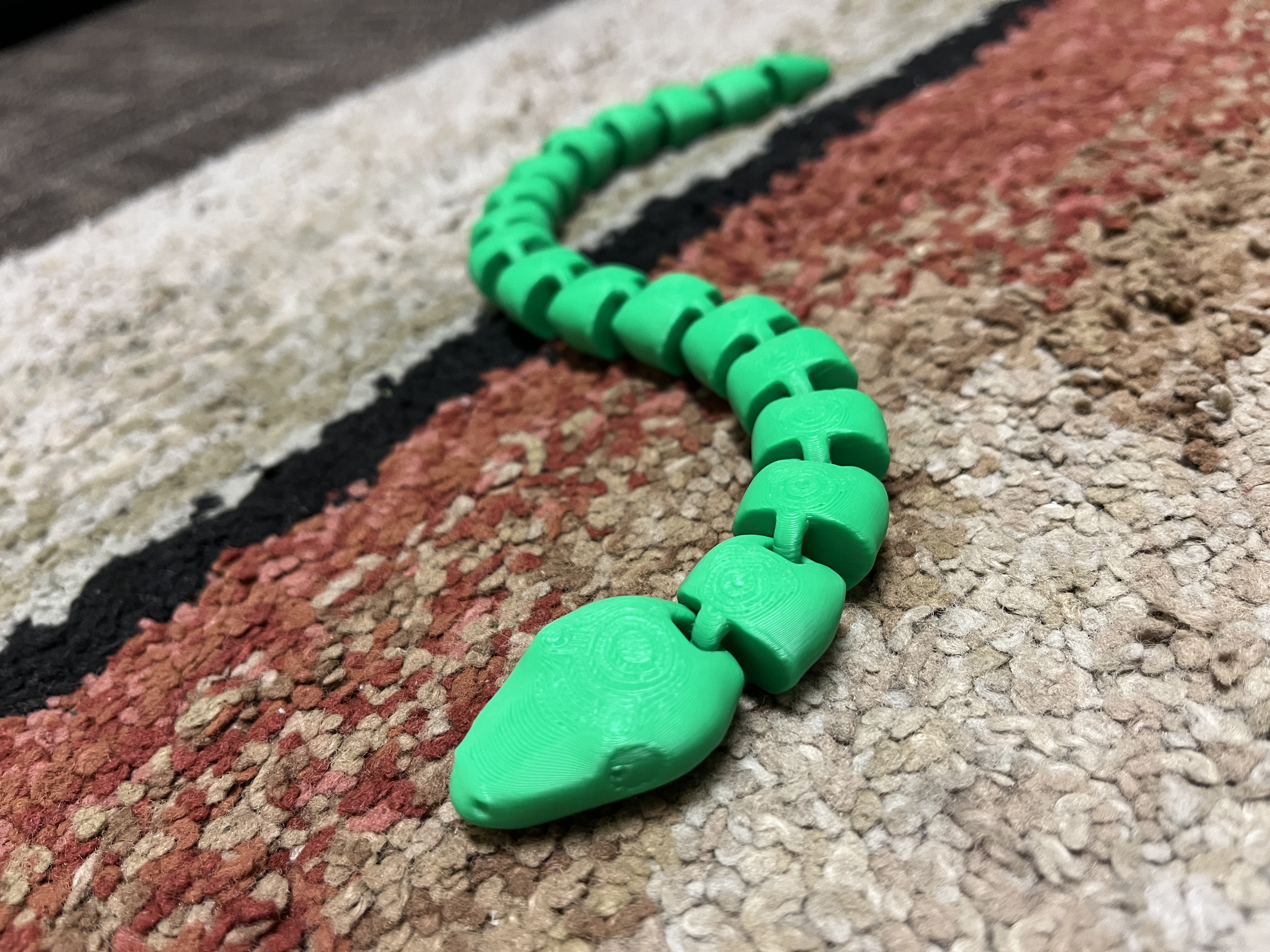 Articulated Flexi Fidget Snake